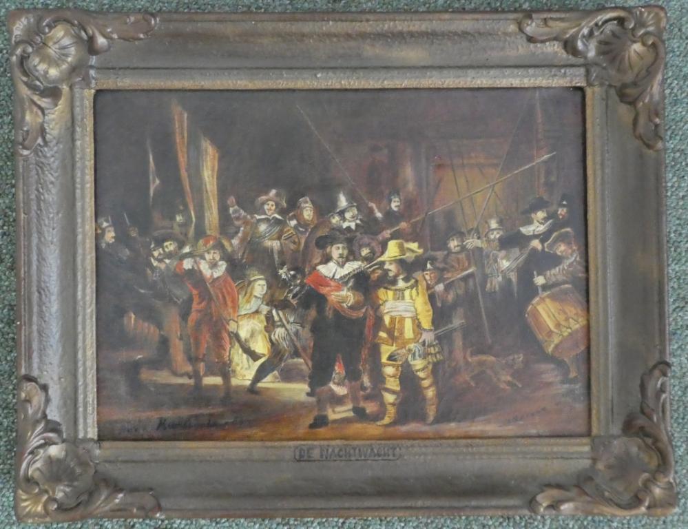 Rembrandt - Nachtwacht   €250,- NU VOOR 150 EURO!