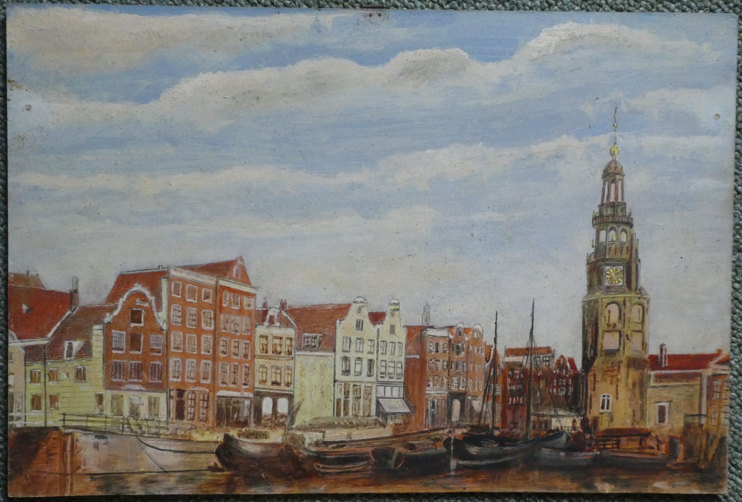 Oude Schans met Montelbaanstoren   €20,-